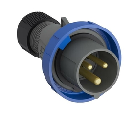 Вилка кабельная Easy&Safe 216EP6W, 16А, 2P+E, IP67, 6ч|2CMA101072R1000| ABB