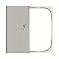 SRL-2-L-85PL Клавиша двойная левая free@home, SKY, освещение, серебристая|2CLA852642A1301| ABB
