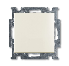 ABB Basic 55 Сл. кость Выключатель кнопочный 1-клавишный, НО контакт | 1413-0-1083 | 2CKA001413A1083 | ABB