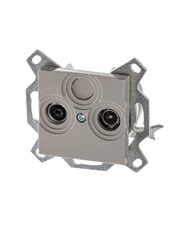 ABB Levit Кофе макиато Розетка TV-R проходная 7дБ | 5011H-A03607 18W | 2CHH083607A6018 | ABB
