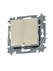 ABB Levit Слоновая кость / белый Выключатель 1-кл. с подсветкой | 3559H-A01446 17W | 2CHH590146A6017 | ABB