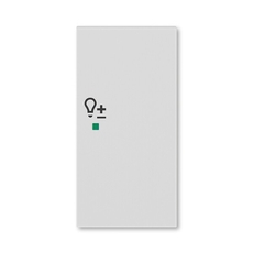 ABB Levit Серый Клавиша 2-ая правая с символом светорегулятора free@home | 6220H-A02204 16 | 2CHH622204A4016 | ABB