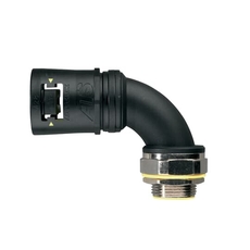 Фитинг AT42/125/CS90/BLY, 90°, РА66/никел.латунь/эласт., черный/желтый, резьба 125, d42, 2 шт. в пачке | 7TCA296170R0596 | ABB