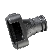 Разъем Apex 2.8 CI, нейлон 6, черный, d12мм, CI12-FCI04 | 7TCA298010R0308 | ABB