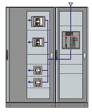 Уголок монтажный для системы шин (4шт) Сталь | 1STQ007431A0000 | ABB