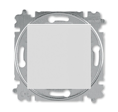 ABB Levit Серый / белый Выключатель 1-кл. двухполюсный | 3559H-A02445 16W | 2CHH590245A6016 | ABB