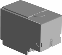 Клеммная крышка OTS250G1S короткая серая | C1SCA022715R5260 | ABB