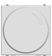 ABB Zenit Альп. белый Светорегулятор поворотный 60-400W универсальный, (2 мод) | N2260.2 BL | 2CLA226020N1101 | ABB