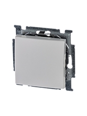 ABB Basic 55 Альп. белый Переключатель 1-клавишный | 1012-0-2142 | 2CKA001012A2142 | ABB