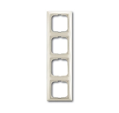 ABB Basic 55 Шале (белый) Рамка 4-ая | 1725-0-1514 | 2CKA001725A1514 | ABB