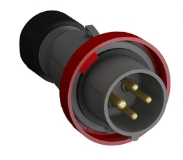 Вилка кабельная Easy&Safe 332EP3W, 32А, 3P+E, IP67, 3ч|2CMA101100R1000| ABB