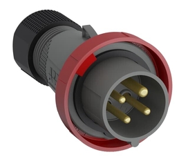 Вилка кабельная Easy&Safe 332EP11W, 32А, 3P+E, IP67, 11ч|2CMA101107R1000| ABB