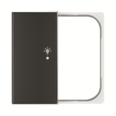 SRL-2-L-85NS Клавиша двойная левая free@home, SKY, освещение, черный бархат|2CLA852642A1501| ABB
