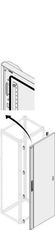 Дверь глухая IP65 H=1800мм W=300мм|1STQ007347A0000 | ABB