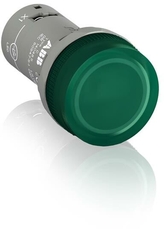 Лампа CL2-502G зелёная со встроенным светодиодом 24В AC/DC|1SFA619403R5022| ABB