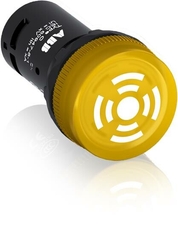 Зуммер CB1-610Y с пульсирующим сигналом, с подсветкой, жёлтый, 24 В AC/DC|1SFA619600R6103| ABB