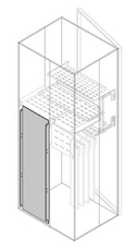 Перегородка верт.задн. H=1000мм W=600мм|1STQ009106A0000 | ABB