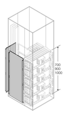 Перегородка верт.задн. H=1000мм W=400мм|1STQ009124A0000 | ABB