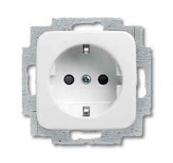 Розетка SCHUKO 16А 250В, серия Reflex SI, цвет альпийский белый | 2011-0-3789 | 2CKA002011A3789 | ABB