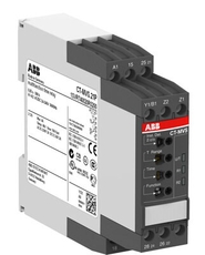 Реле времени CT-MVS.12P многофункциональное, 24-240В АС, 24- 48В DC, 0,05..300ч, 1ПК, пружинные клеммы | 1SVR740020R3100 | ABB