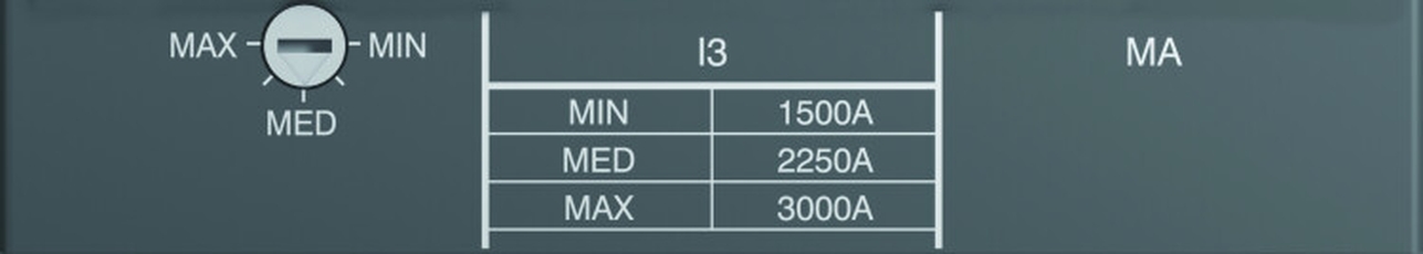 Расцепитель защиты MA 200 Im=1000...2000 XT4 3p | 1SDA067497R1 | ABB