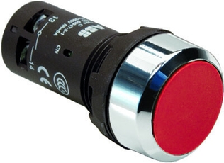 Кнопка CP2-30R-20 красная с фиксацией 2HO | 1SFA619101R3021 | ABB