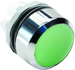 Кнопка MP2-20G зеленая (только корпус) без подсветки с фиксацией | 1SFA611101R2002 | ABB