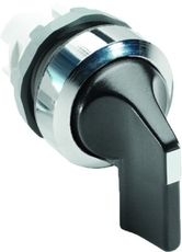 Переключатель M2SS4-20B (короткая ручка) черный 2-х позиционный без подсветки (только корпус) 45# с фиксацией | 1SFA611203R2006 | ABB