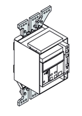 Комплект силовых выводов фиксированной части ES E1.2 W FP 4шт | 1SDA073956R1 | ABB