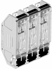 Держатель предохранителей OFAX4AS31 3-полюсный до 1250, IP20, по полюсное открывание | 1SCA022631R2500 | ABB