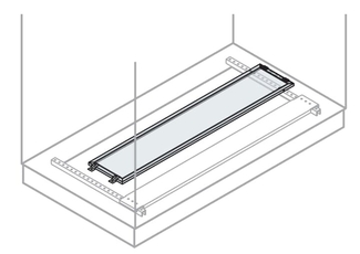 Нижняя панель с фильтром,W=800,D=200. | EF9620 | ABB