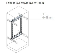Рама 19 дюймов поворотная, 27HE 1300x600мм | EG1300K | ABB