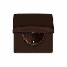 Розетка SCHUKO, 20 EUGK-31-101, с крышкой, Allwetter44, IP44, коричневый, уплотн. кольцо в комплекте, 16А, 250В. | 2064-0-0286 | 2CKA002064A0286 | AB