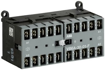 Миниконтактор реверсивный VB6A-30-01-F 9A (400В AC3) катушка 24В АС | GJL1211913R0011 | ABB