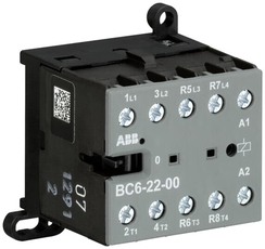 Миниконтактор BC6-22-00-05 9A (400В AC3) катушка 220-240В DС | GJL1213501R0005 | ABB