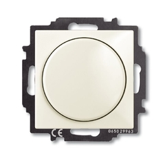 ABB Basic 55 Шале (белый) Светорегулятор поворотно-нажимной 60-400 Вт для л/н | 6515-0-0847 | 2CKA006515A0847 | ABB