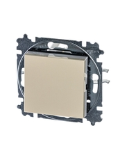 ABB Levit Слоновая кость / белый Выключатель кнопочный 1-кл. | 3559H-A91445 17W | 2CHH599145A6017 | ABB