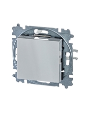 ABB Levit Серый / белый Переключатель 1-кл. | 3559H-A06445 16W | 2CHH590645A6016 | ABB