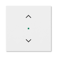 ABB Levit Белый Клавиша 1-ая с символом жалюзи free@home | 6220H-A01002 03 | 2CHH621002A4003 | ABB