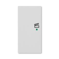 ABB Levit Серый Клавиша 2-ая левая с символом сцены free@home | 6220H-A02103 16 | 2CHH622103A4016 | ABB