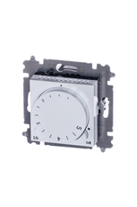 ABB Levit Серый / белый Терморегулятор с поворотной ручкой 16А 16A | 3292H-A00003 16W | 2CHH920003A6016 | ABB
