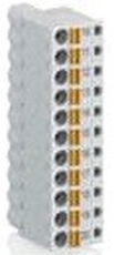 Колодка клеммная, 11 пол., пруж., каб. спереди, TA565-11 | 1TNE968901R3106 | ABB