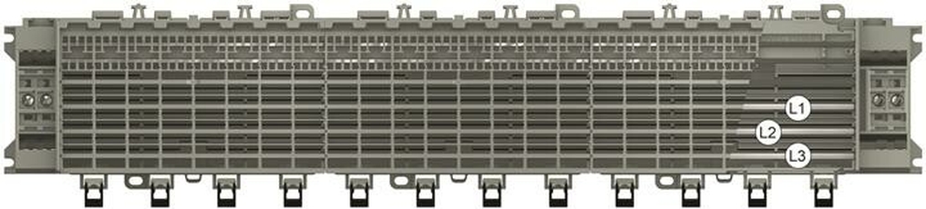 Разводка шинная в сборе ZLSP950E68-3L | 2CCF212219A0001 | ABB