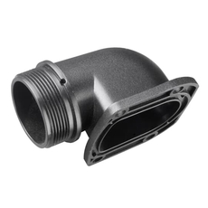 Фитинг угловой AB, нейлон 6, черный, угол 90, AB40-F90 | 7TCA298010R0076 | ABB