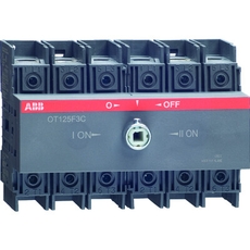Реверсивный рубильник OT100F3C до 100А 3-полюсный (без ручки) | 1SCA105008R1001 | ABB