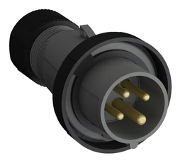 Вилка кабельная Easy&Safe 332EP7W, 32А, 3P+E, IP67, 7ч|2CMA101104R1000| ABB