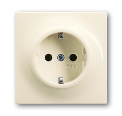 Розетка SCHUKO 16А 250В, серия impuls, цвет слоновая кость | 2011-0-6224 | 2CKA002011A6224 | ABB