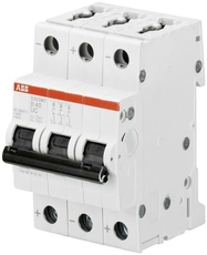 Выключатель автоматический трехполюсный S203MT 8А C 10кА (S203MT-C8) | 2CDS273006R0084 | ABB