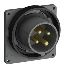 Вилка с прямым фланцем Easy&Safe 316EBU7W,16A,3P+E,IP67,7ч|2CMA101265R1000| ABB