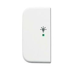 SRL-2-L-214 Клавиша двойная левая free@home, освещение, Reflex, альпийский белый|6220-0-0195| ABB